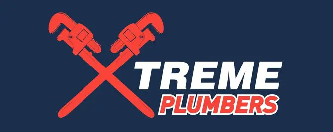 A red wrench and pipe are on top of the logo.